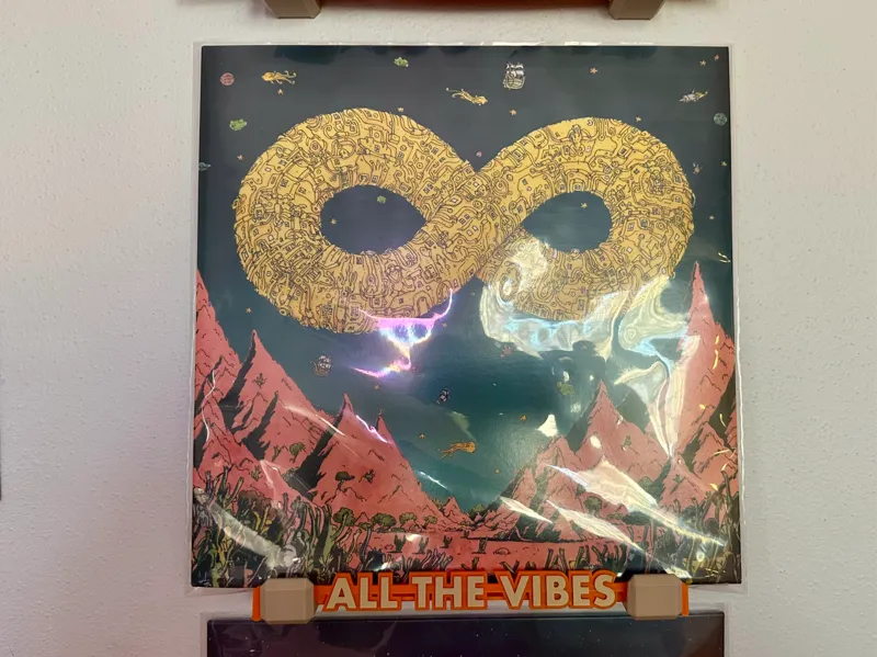 Vinyl Record - Wall Hanger Display Kit