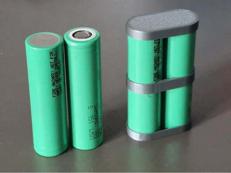 Case for li-Ion 18650