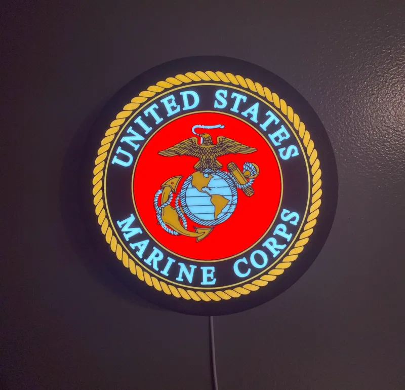 USMC Led LightBox