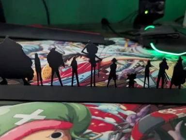 One Piece Straw Hats Silhouettes including Jinbei!