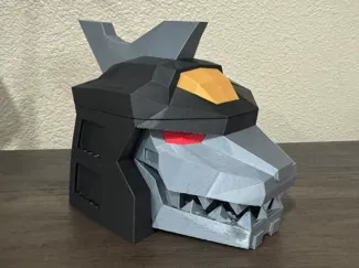 MMPR Dragonzord Magic the Gathering Deck Box