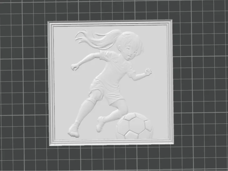 anime football gril