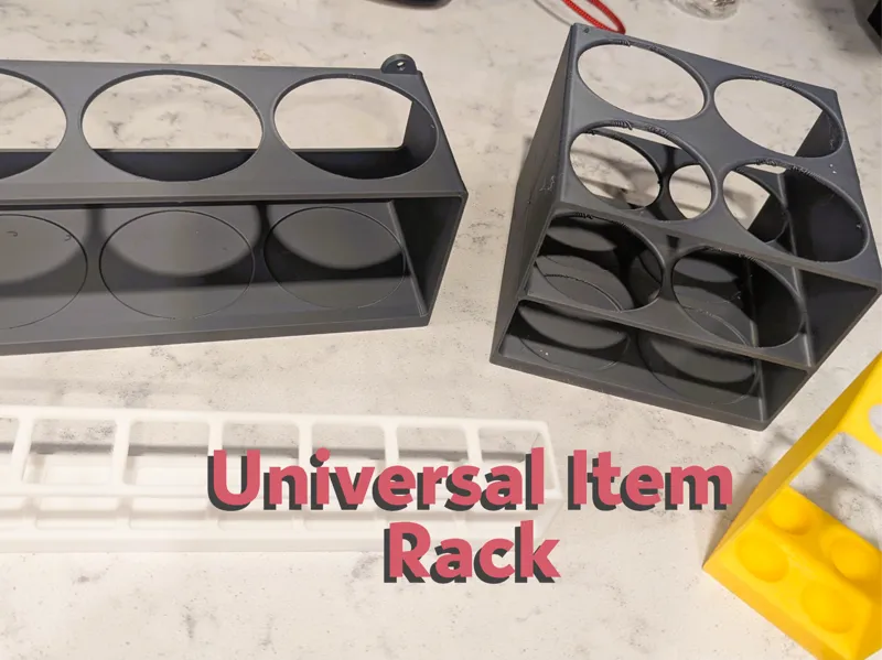 Universal Item Rack - Make your Customizable Rack