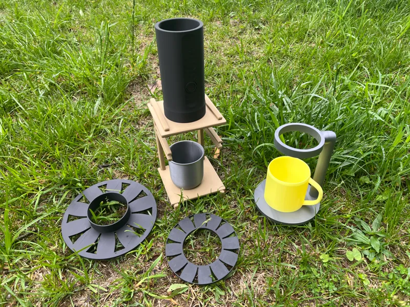 OutIn Espresso stands and adapters collection