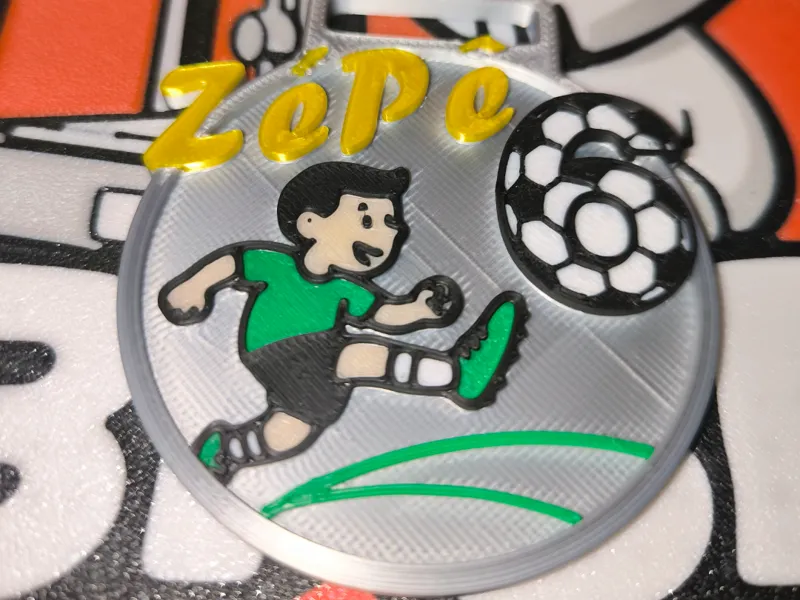 soccer medal