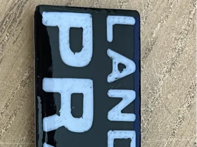 Landcruiser Prado keychain