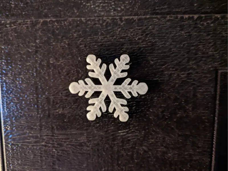 Magnetic Snowflakes