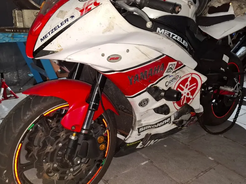 yamaha r6 2006 -2014 convogliatore freno sinistro 