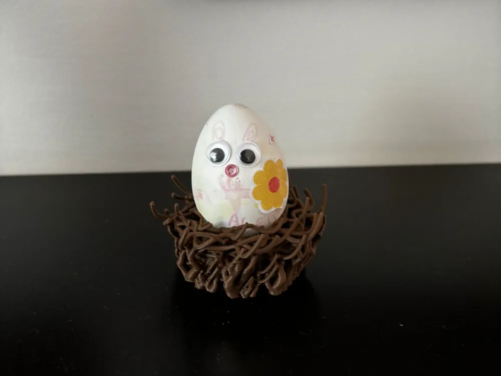 Easter egg nest - Easter egg nest - Free 3D Print Model - MakerWorld