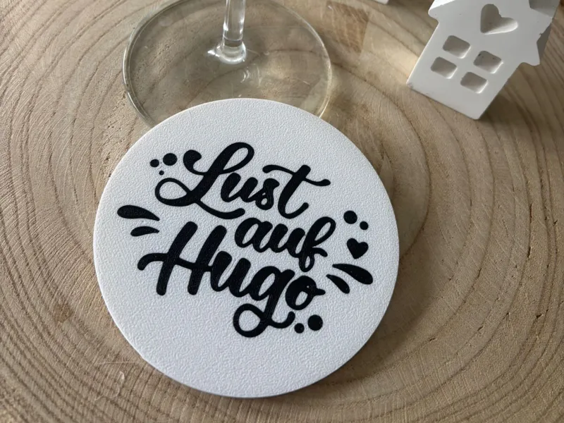 Untersetzer Lust auf Hugo