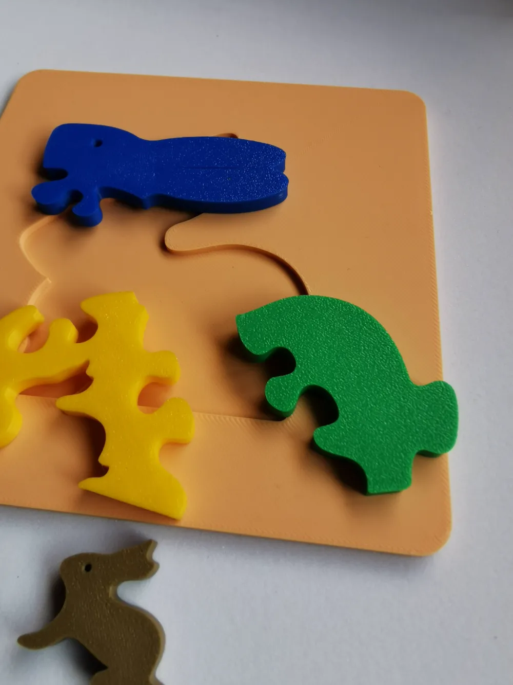 Rabbit Puzzle for Kids | Educational Puzzle by FM3DPrints - MakerWorld