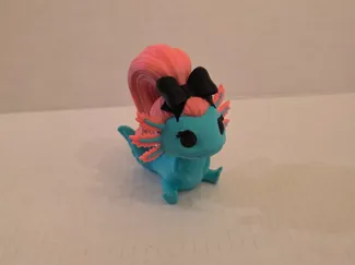 Cute  Axolotl Dragonette