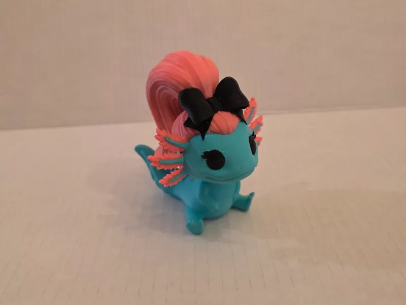 Cute Axolotl Dragonette