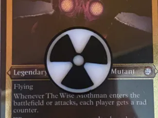 Magic the Gathering Rad Counter