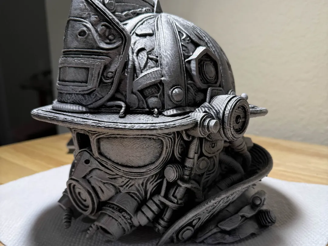 Casque de pompier