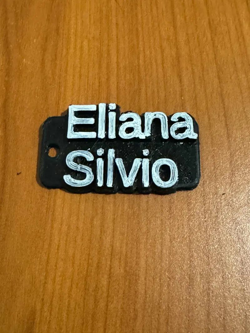 keychain Eliana Silvio
