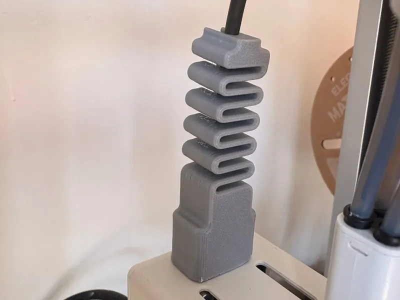 Soporte Cable Eje X (Bambulab A1)