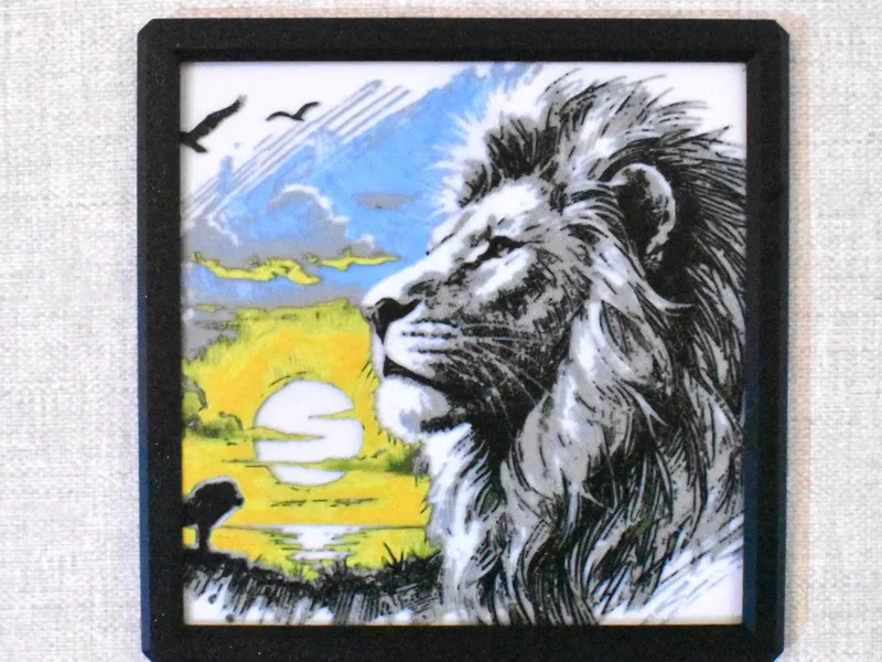 Mufasa Lion king Hueforge