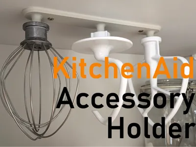 KitchenAid Accessory Holder (Under-Cabinet Mount)