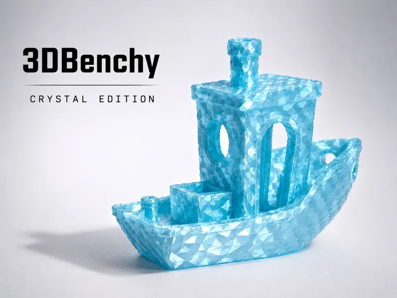 3DBenchy – Crystal Edition