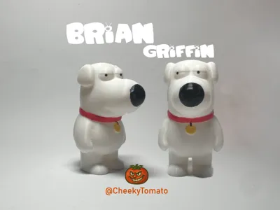 Brian Griffin Figurine – Family Guy DeskBuddy