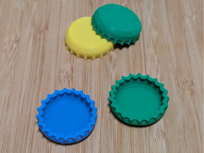 Bottle Cap Game Token & Replica