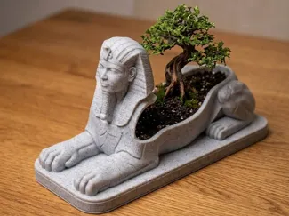 Ancient Egypt: Great Sphinx Planter (with drain)