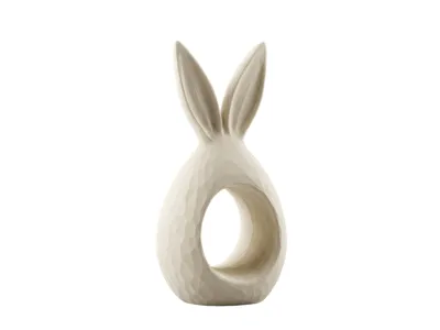 Easter Bunny 3D Print – Modern Minimalist Rabbit 