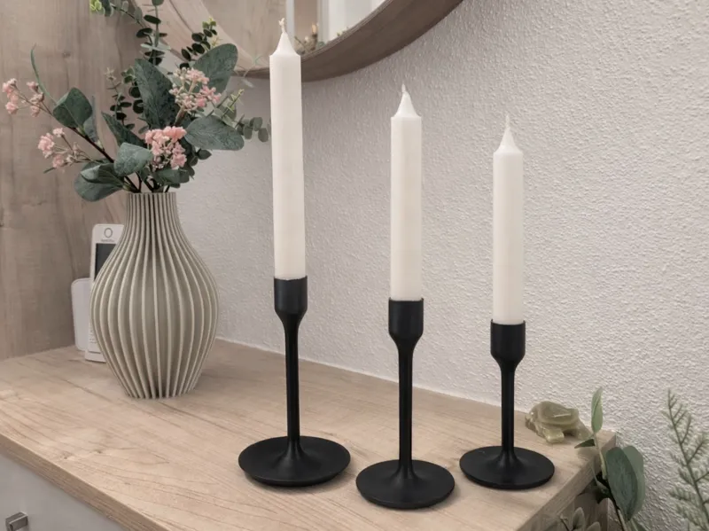 Edler Kerzenhalter für Ikea Kerzen - ohne Support