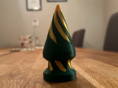 Christmas tree pass through fun shape