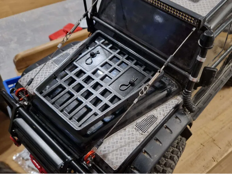 Traxxas TRX-4 Defender Hood Rack / Carrier