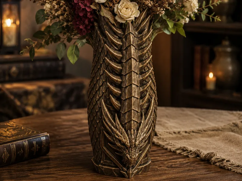 Dragon Spine Vase