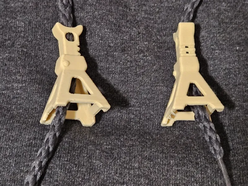 Jack Stand Hoodie Drawstring Ends – Mechanic Mod