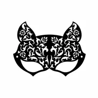Masque félin de déguisement (style Catwoman) — photo 3