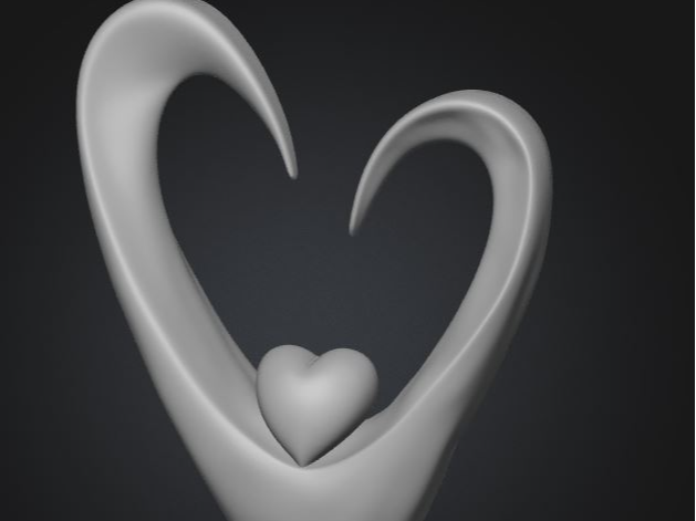 Embrace of Hearts – Valentine’s Day Sculpture