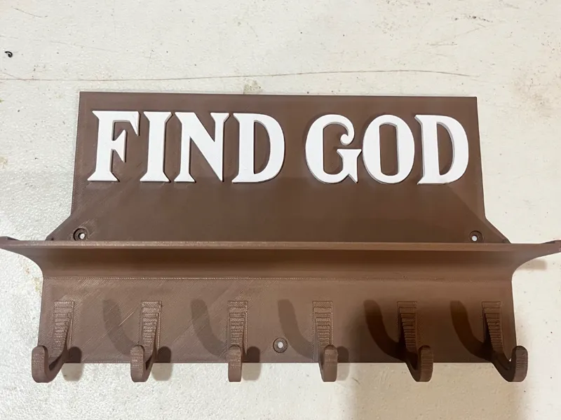 Find God  Key holder