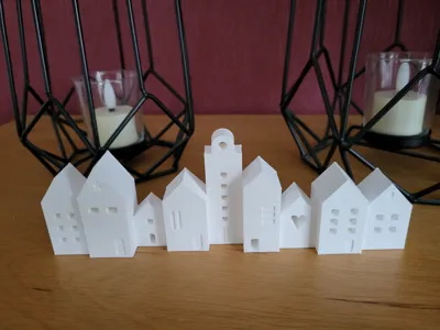 Decorative House Row (Village)