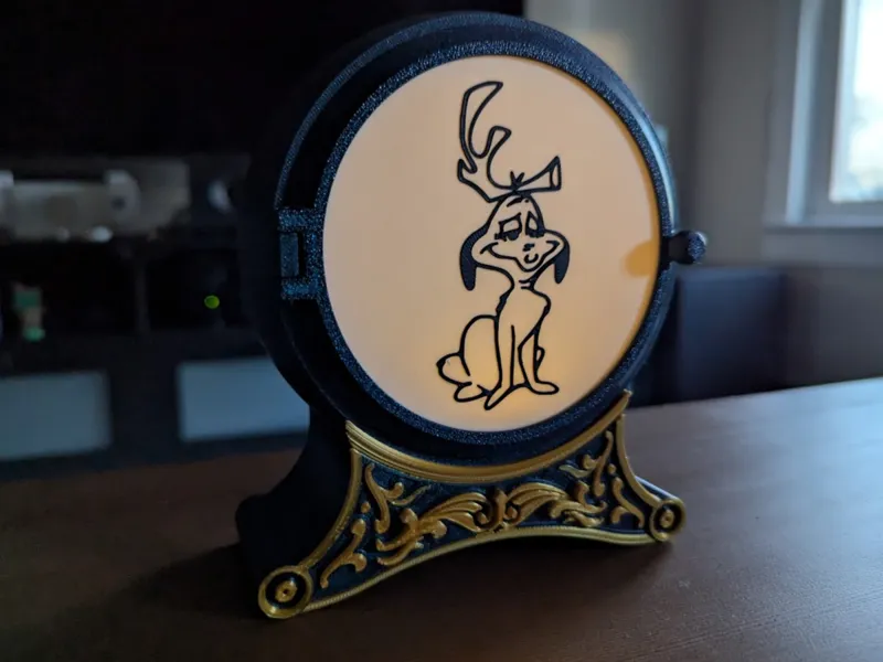 Max from Grinch - Tea Light Plate