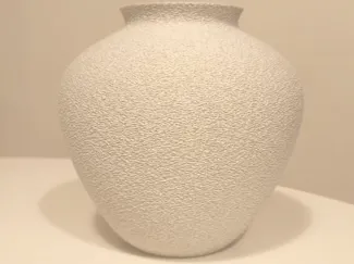 Vaso effetto pietra