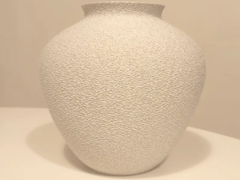 Vaso effetto pietra