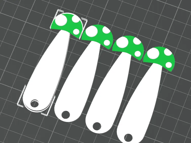 Mushroom shopping cart token