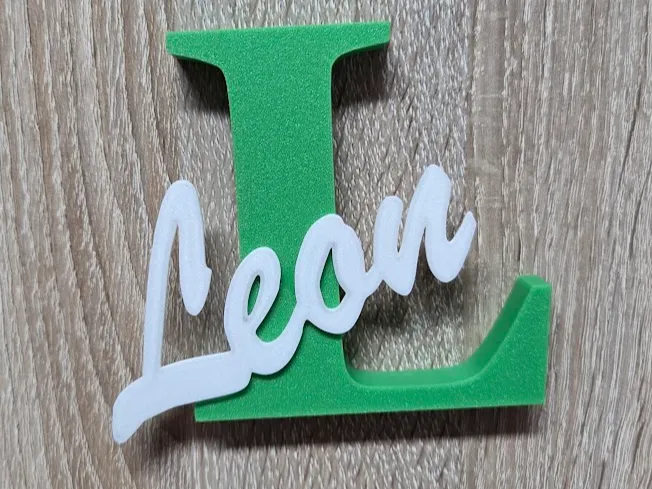 Türschild Leon