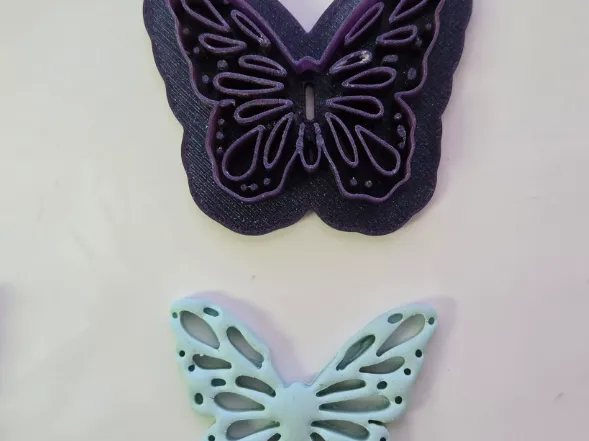 Butterfly Clay Cutters and Stamps