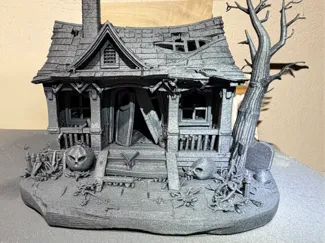 old spooky house 