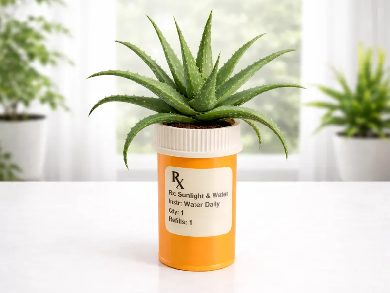 Prescription Bottle Planter