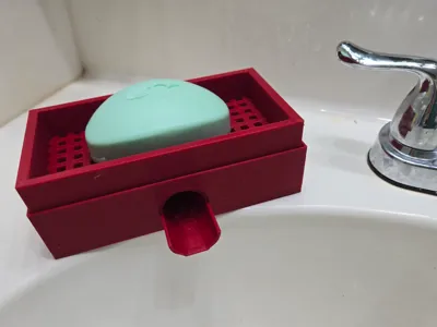 Soap Stand with Drain