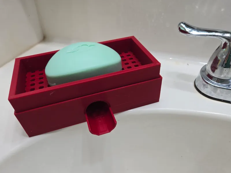 Soap Stand with Drain