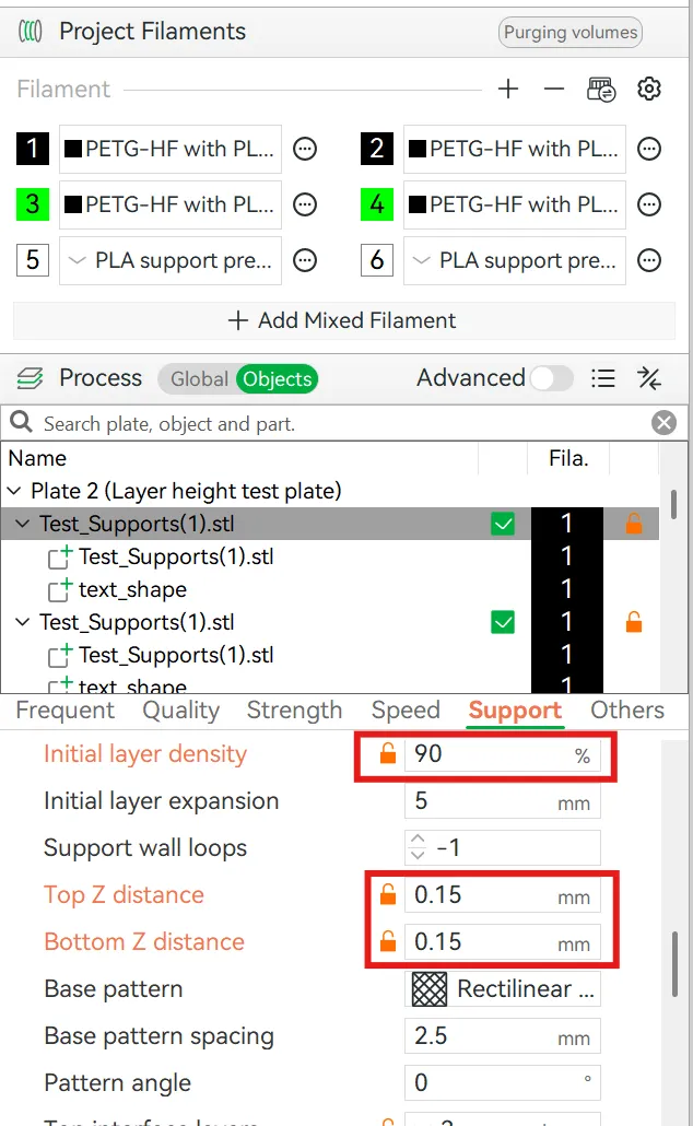 PETG using PLA support settings and test - Free 3D Print Model - MakerWorld
