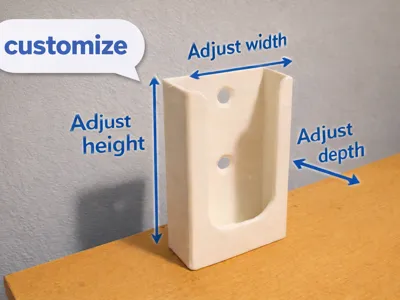 customize remote control holder