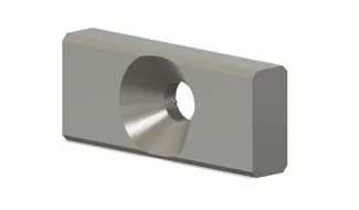 T Channel Blind Pull Cord Holder